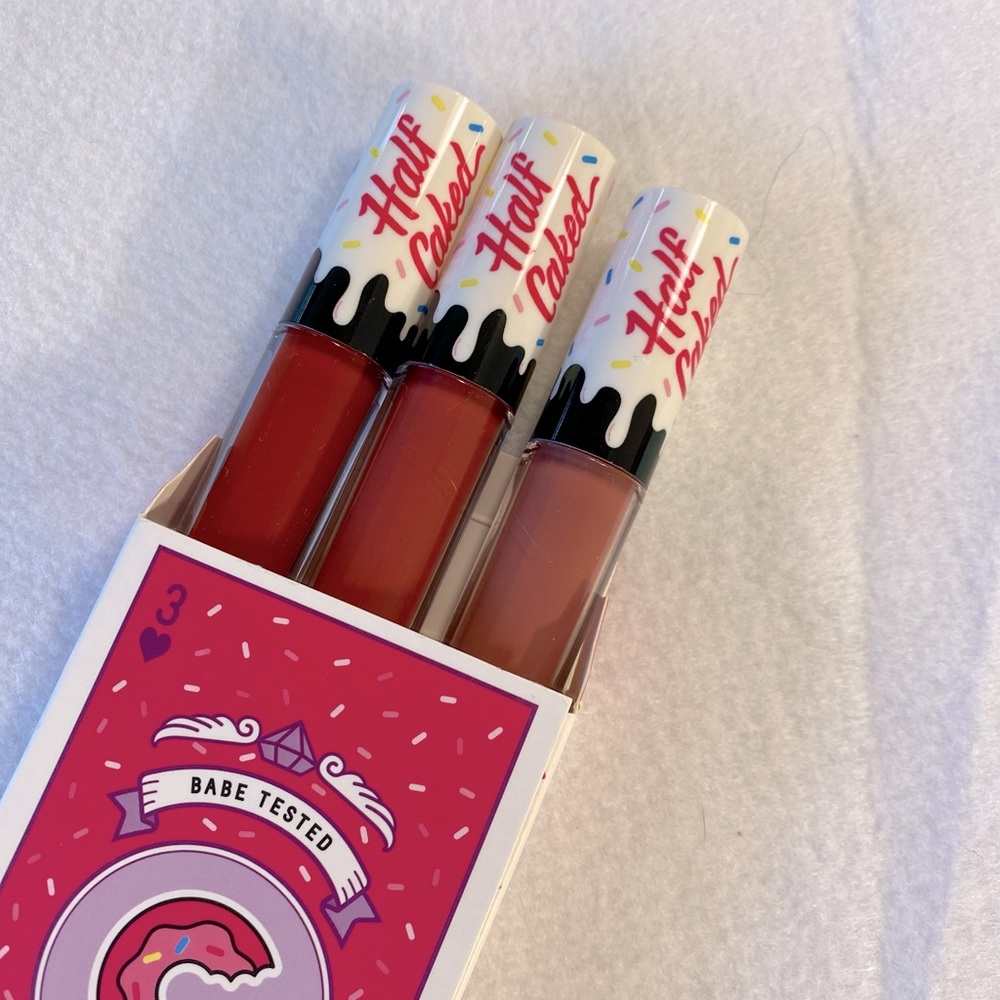 Lip set Half Caked 3 colors